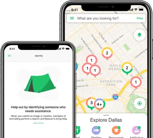 OurCalling Homeless Services App